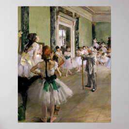Edgar Degas - klassen Dance Poster
