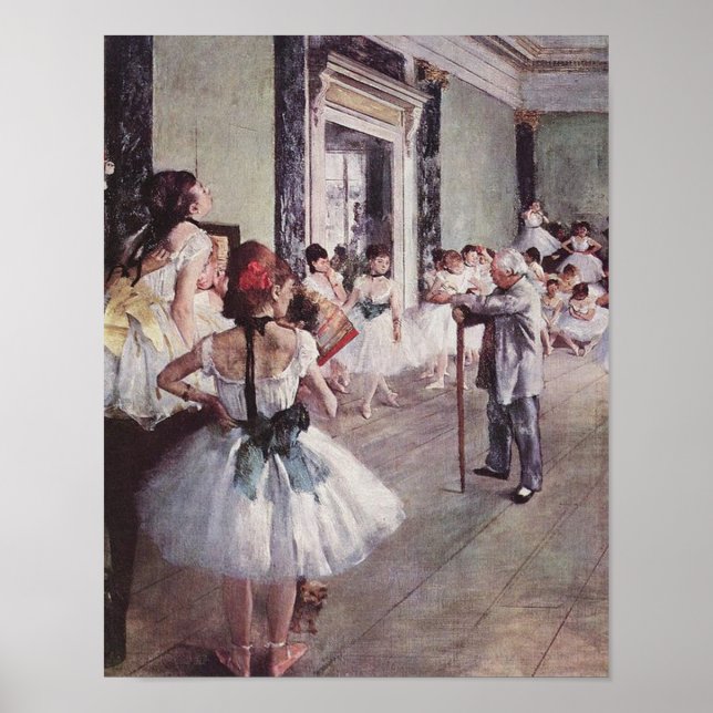 Edgar Degas-klassen Dance Poster (Framsidan)