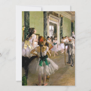 Edgar Degas-klassen Dance Spara Datumet