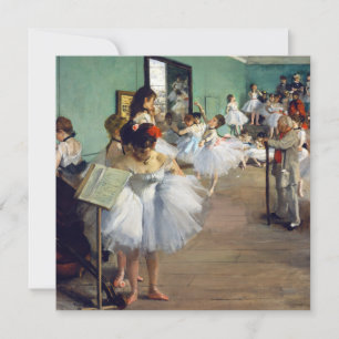 Edgar Degas - klassen Dance Tack Kort
