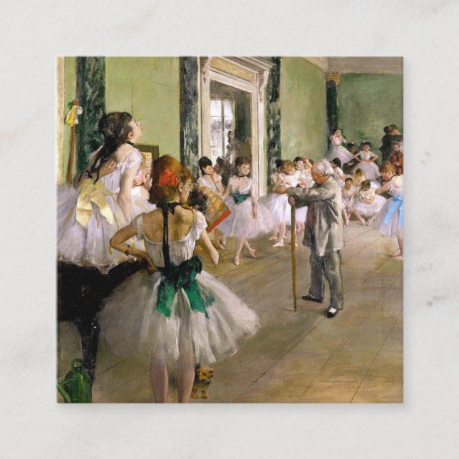 Edgar Degas-klassen Dance Tilläggskort (Framsida)