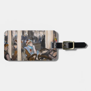 Edgar Degas - Kvinnor i ett Cafe Terrace i kväll Bagagebricka