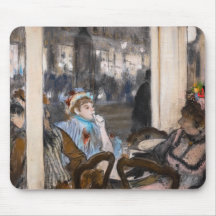 Edgar Degas - Kvinnor i ett Cafe Terrace i kväll