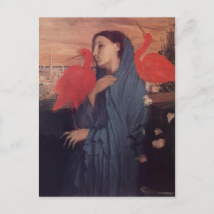 Edgar Degas: Kvinnor i ett terrasdöme Vykort