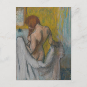 Edgar Degas Kvinnor med handduk Vykort