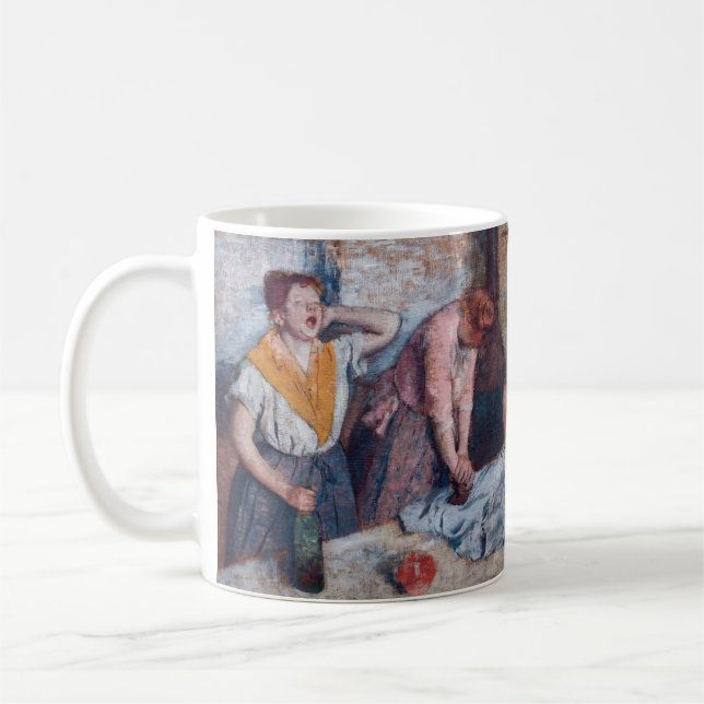 Edgar Degas - Kvinnor som stryker Kaffemugg (Vänster)