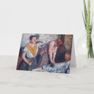 Edgar Degas - Kvinnor stryker Kort