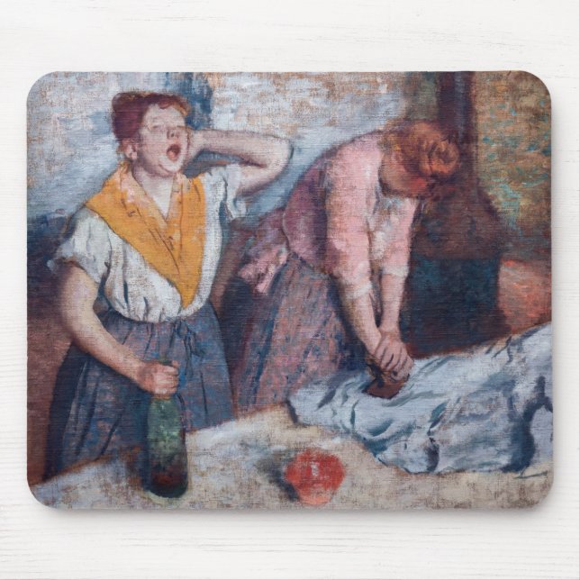 Edgar Degas - Kvinnor stryker Musmatta (Framsidan)