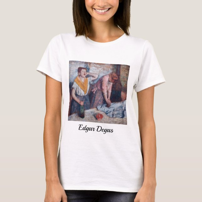 Edgar Degas - Kvinnor stryker T Shirt (Framsida)