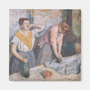 Edgar Degas laundressesna, c.1884 Magnet