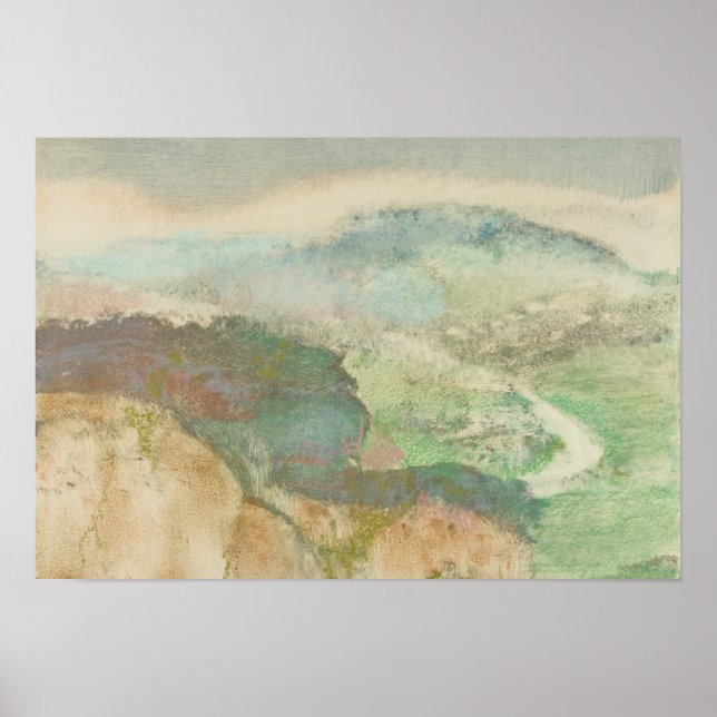Edgar Degas - liggande Poster (Framsidan)