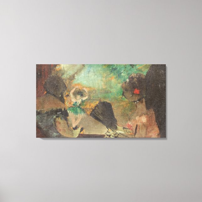 Edgar Degas | Loge, 1883 Canvastryck (Framsida)