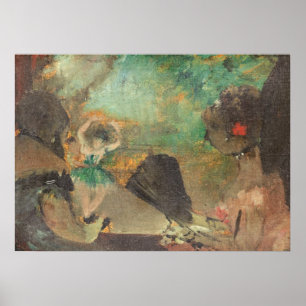 Edgar Degas Logen, c.1883 Poster