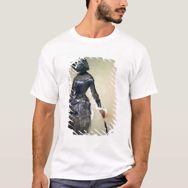 Edgar Degas | Mary Cassatt på luftventilen Tee Shirt (Framsida)