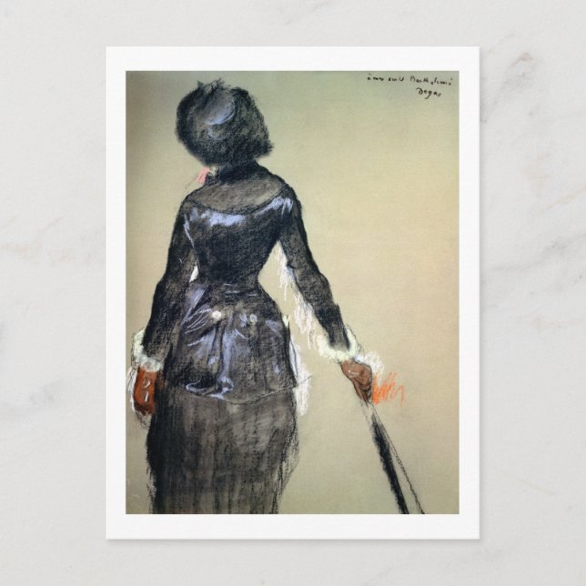 Edgar Degas | Mary Cassatt på luftventilen Vykort (Framsida)