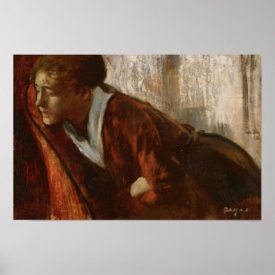 Edgar Degas - melankoliskt Poster