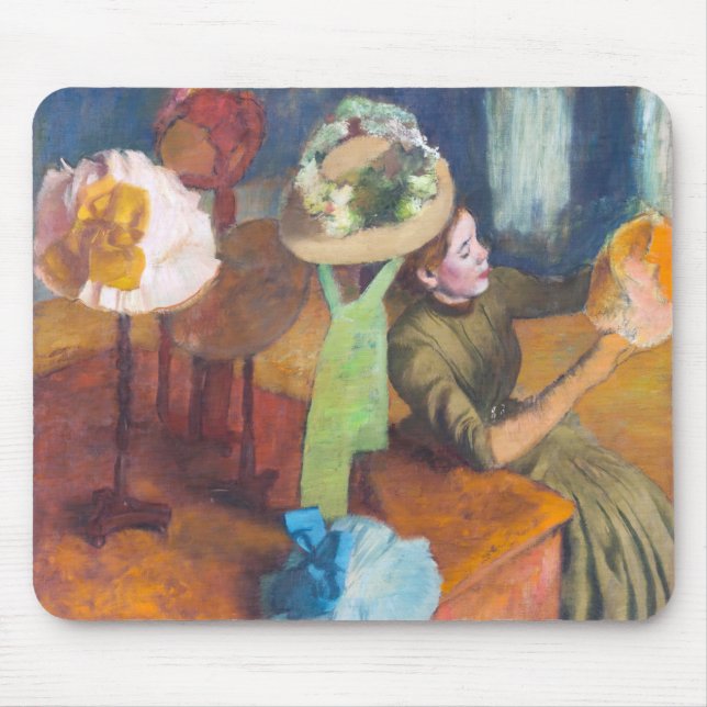 Edgar Degas - Millinery Shop Musmatta (Framsidan)