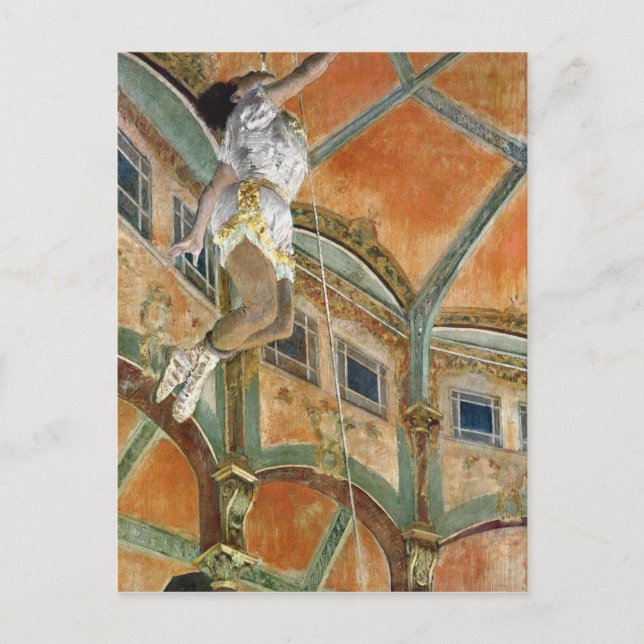 Edgar Degas | Miss La la vid Cirque Fernando Vykort (Framsida)