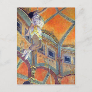 Edgar Degas - Miss Lala in Circus Fernando Vykort