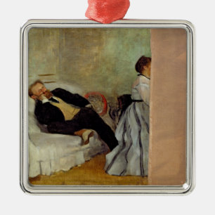 Edgar Degas Monsieur och madamen Edouard Manet Julgransprydnad Metall
