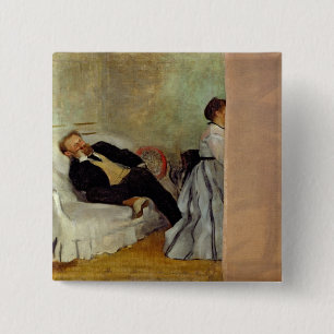 Edgar Degas Monsieur och madamen Edouard Manet Knapp