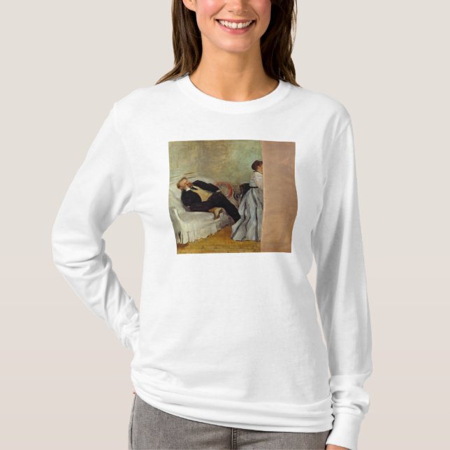 Edgar Degas | Monsieur och madamen Edouard Manet T-shirt (Framsida)