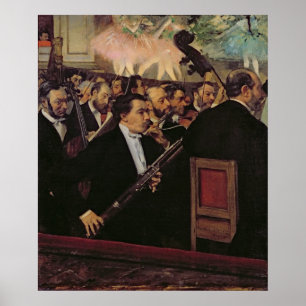 Edgar Degas   Opera Orchestra, 1870 Poster