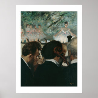 Edgar Degas | Orchestra Musician Poster