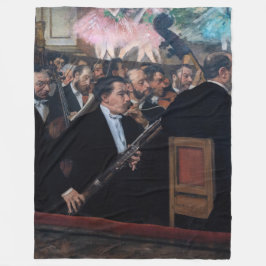 Edgar Degas - Orchestra på Opera Fleecefilt