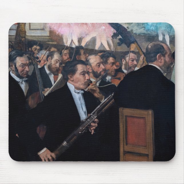 Edgar Degas - Orchestra på Opera Musmatta (Framsidan)