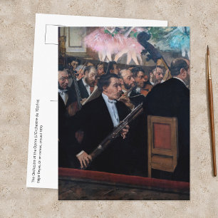 Edgar Degas - Orkester på Operan Vykort