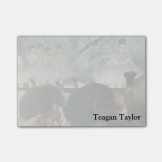Edgar Degas| Orkestermusiker Post-it Block