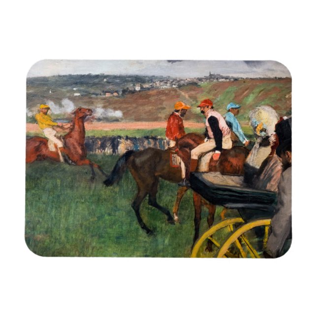 Edgar Degas - på Tävling Magnet (Horisontell)