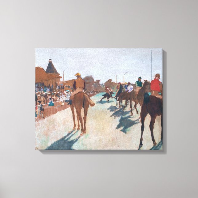Edgar Degas - Paraden Canvastryck (Framsida)