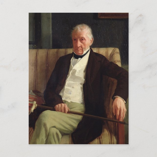 Edgar Degas | Porträtt i Hilaire Degas Vykort (Framsida)