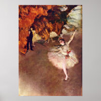 Edgar Degas - Prima ballerina (Rosita Mauri)