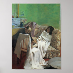 Edgar Degas   Prövningen, 1873 Poster