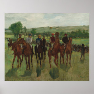 Edgar Degas Rälsbolagen Poster