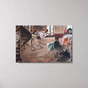 Edgar Degas - Rehearsal Canvastryck