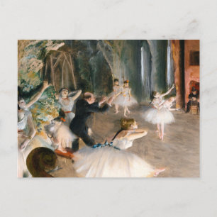 Edgar Degas repetition Vykort