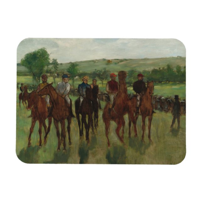 Edgar Degas | Riders Magnet (Horisontell)