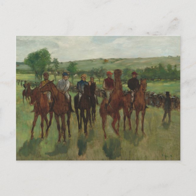 Edgar Degas | Riders Vykort (Framsida)