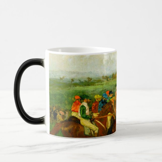 Edgar Degas Ridning Magisk Mugg (Vänster)