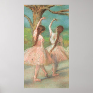 Edgar Degas Rosa Dancer Poster