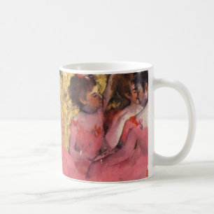 Edgar Degas Rosa Dancers Mugg