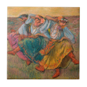 Edgar Degas ryska dansare Kakelplatta