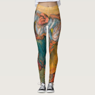 Edgar Degas ryska dansare Leggings
