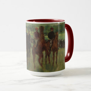 Edgar Degas ryttarna Mugg