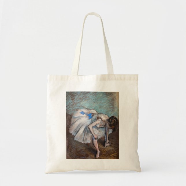 Edgar Degas - Sittande dansare Tygkasse (Framsidan)