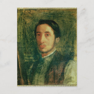 Edgar Degas Självporträtt som ung man Vykort
